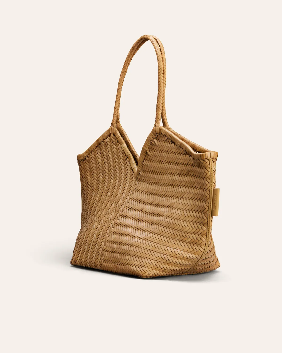 Calajade Humi toteveske Mineral Yellow bøffelskinn