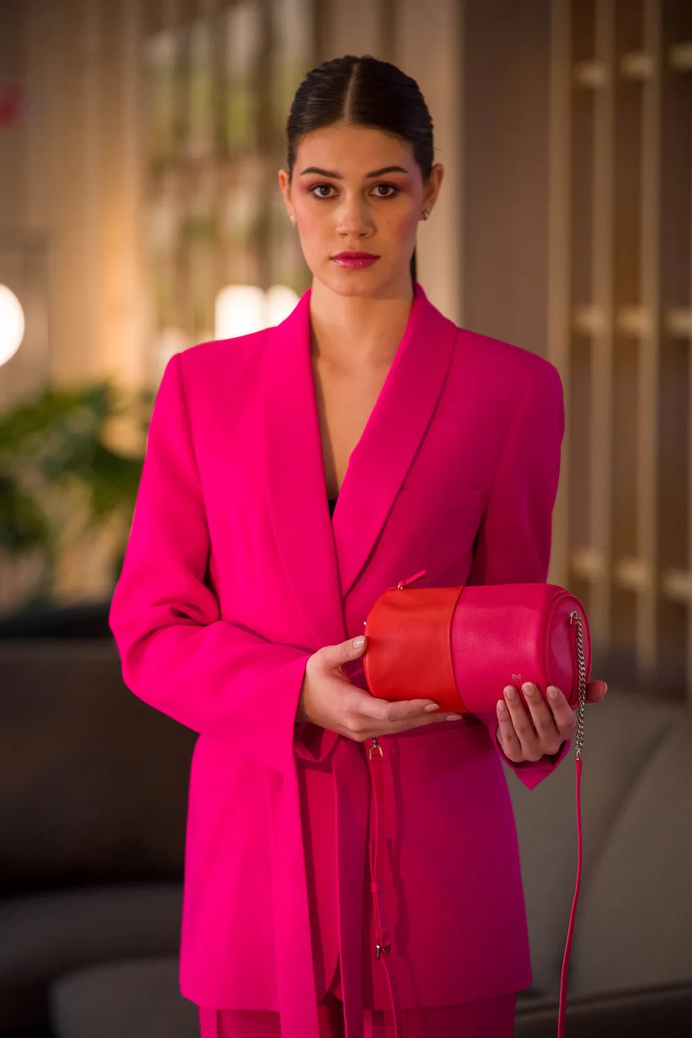 DuDubags Abigail miniveske lime skinn
