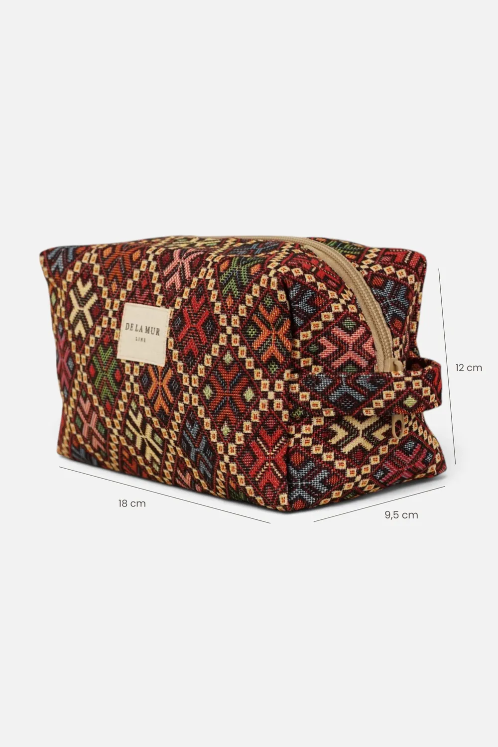 De La Mur Chic toalettmappe 12x18 fargerik