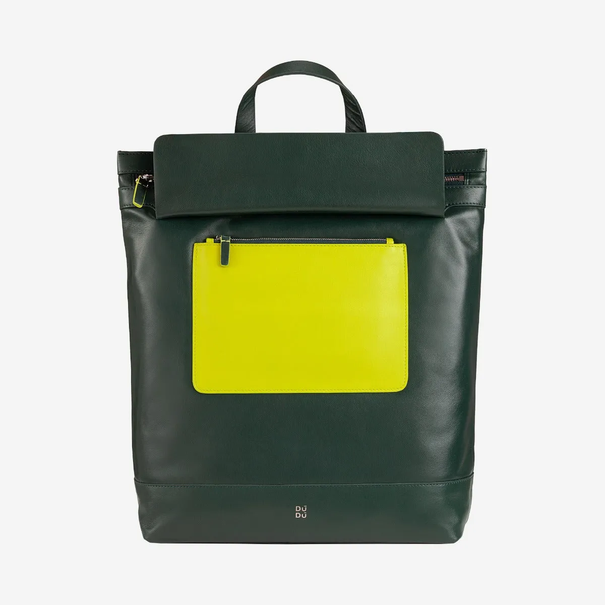 DuDubags Oslo ryggsekk skinn mangrove jobb