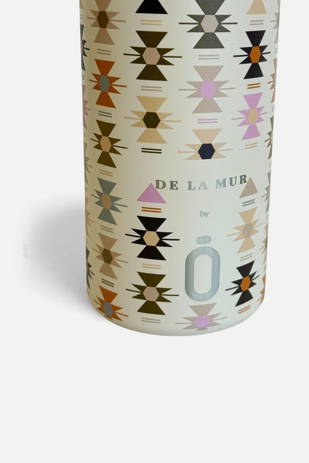 De La Mur Royal termosflaske 0,6L rosa geometrisk