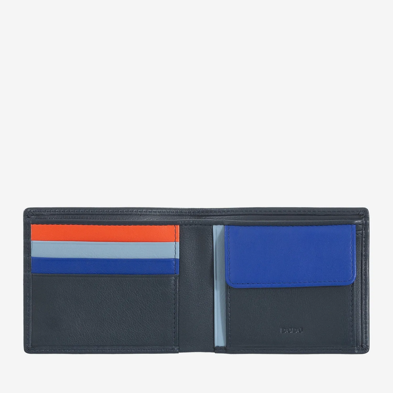 DuDubags Azzorre lommebok herre denimblå RFID