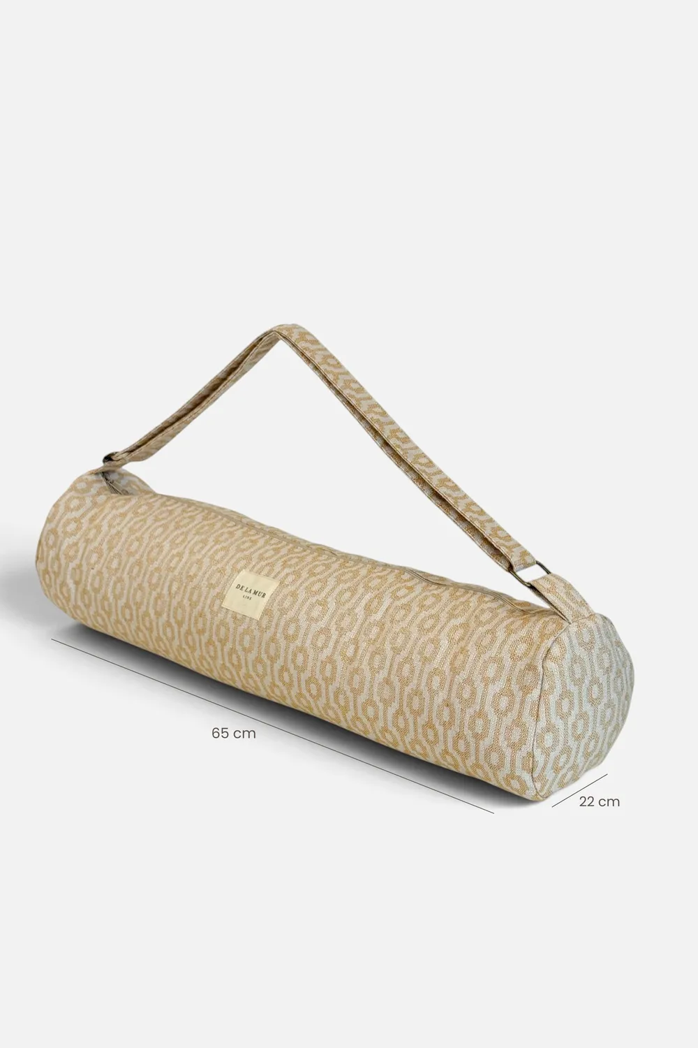 De La Mur Yoga Chipre yogaveske 65x22 beige