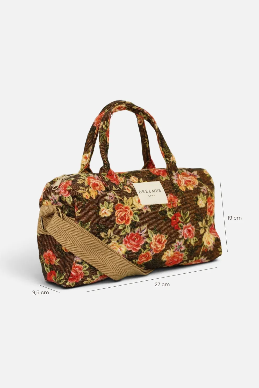 De La Mur Pepi liten skulderveske 27 cm blomstret