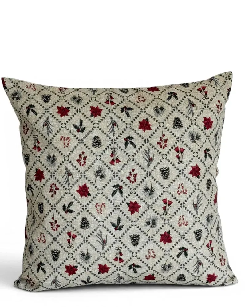 De La Mur Candle putetrekk jul 50x50 cm beige