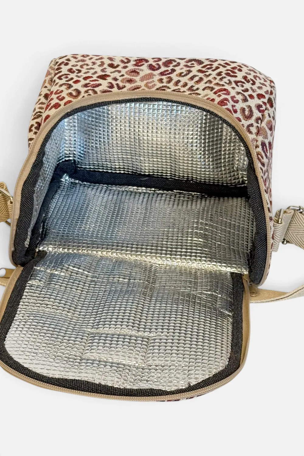 De La Mur Lunch Talco kjølebag rosa 26x25x16,5 cm