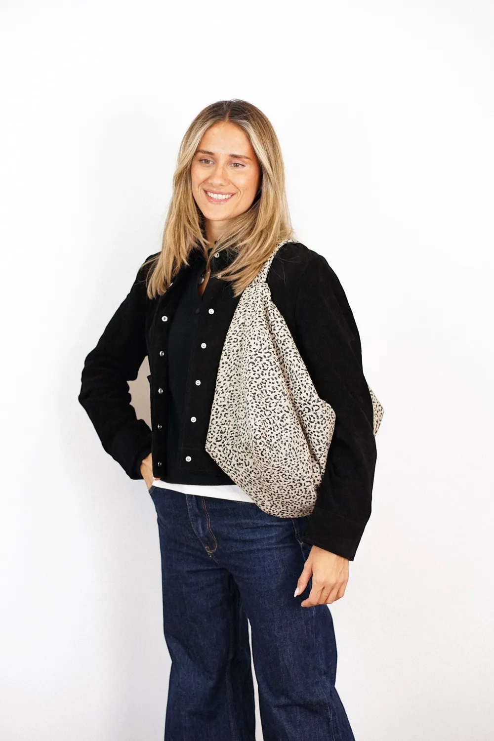 De La Mur Koto Galleta skulderveske leopard 37x41 cm