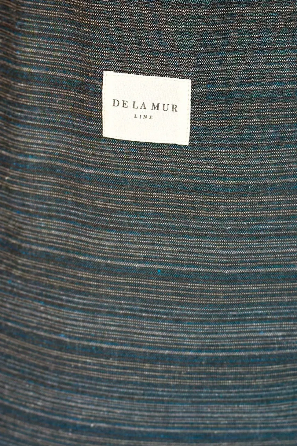 De La Mur Amar Grande shopper stripet blåbrun