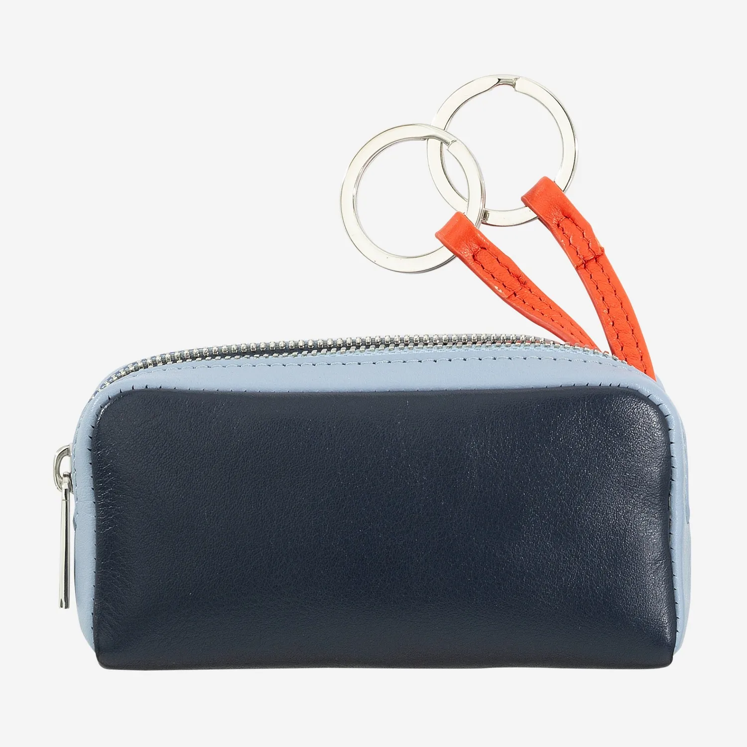 DuDubags Bahamas nøkkelmappe skinn glidelås