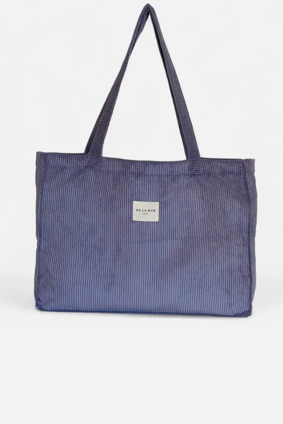 De La Mur Rectangular Pur shopper kordfløyel lilla 42x32