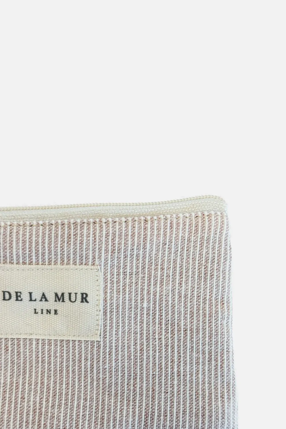 De La Mur Ibi brilleetui rosa stripet 18 cm