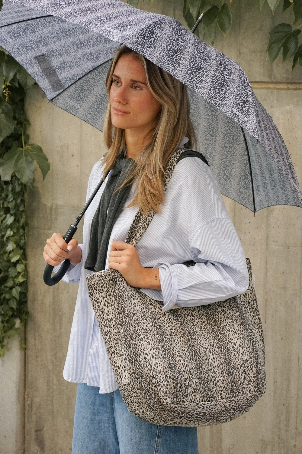 De La Mur Leo paraply leopard 102 cm