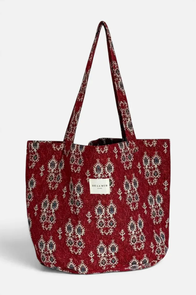 De La Mur Tinta shopper 51x37x22 cm burgunder