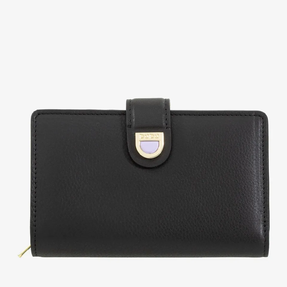 DuDubags Makira lommebok dame skinn tofarget