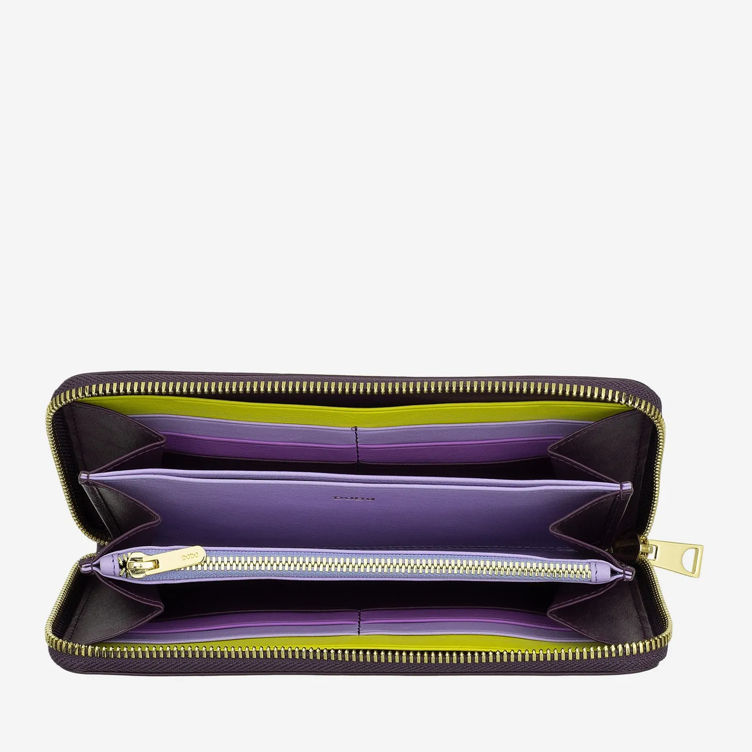 DuDubags Mauritius lommebok skinn RFID mørklilla