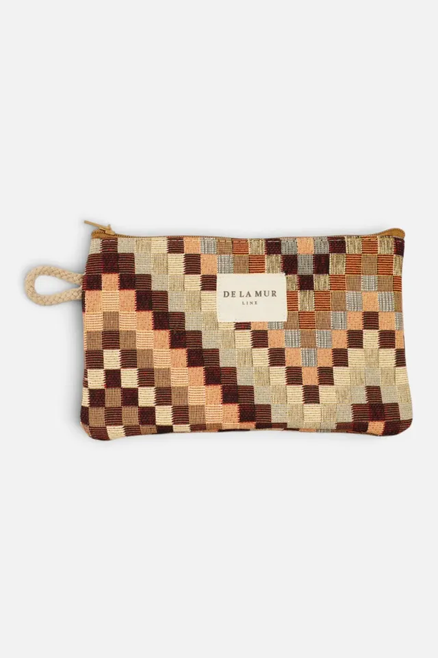 De La Mur Pier mini sminkepung 17,5 cm beige
