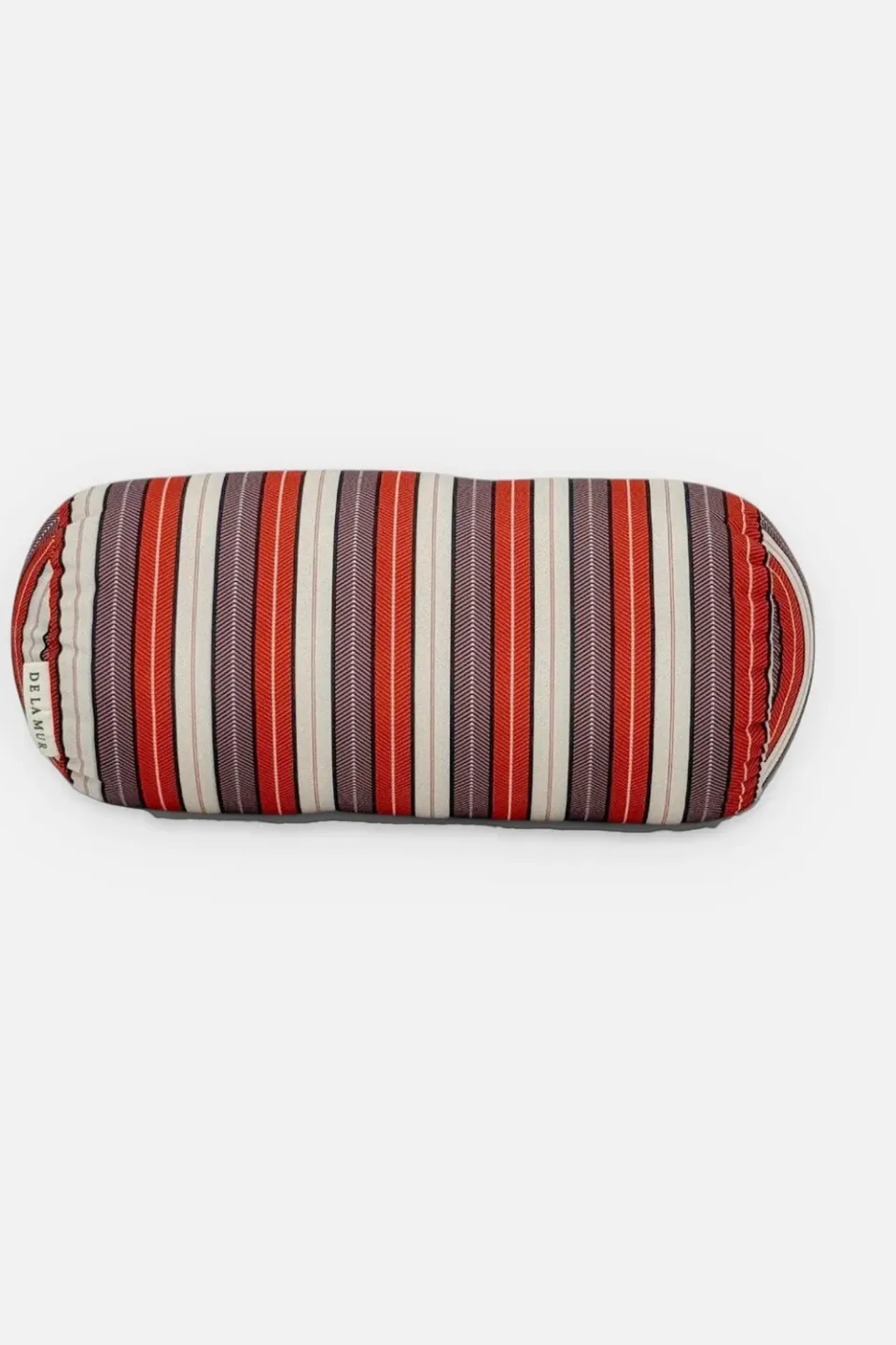 De La Mur Make strandpute 27x12 stripet burgunder