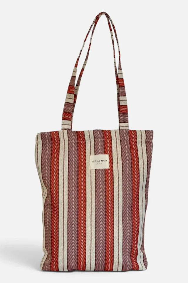 De La Mur Make totebag stripet liten