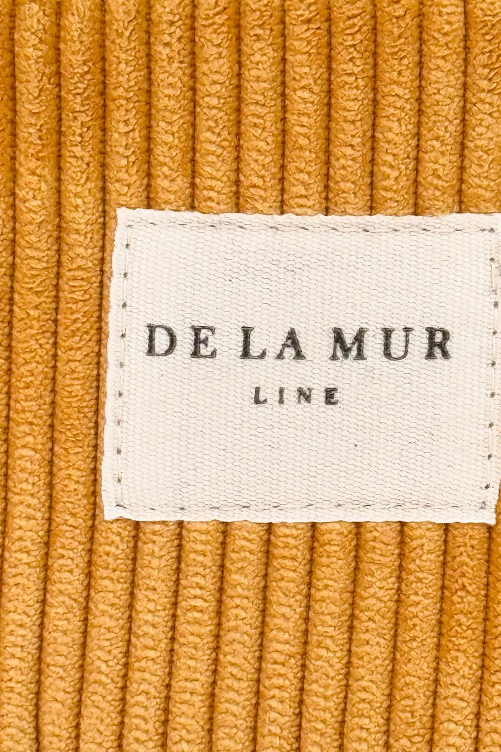 De La Mur Taz brilleetui sennepsgul 18,5x9 cm