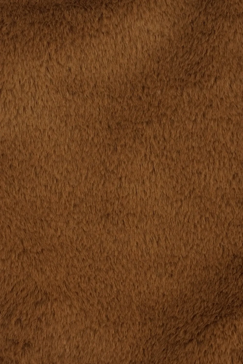 De La Mur Pile liten ryggsekk brun plysj