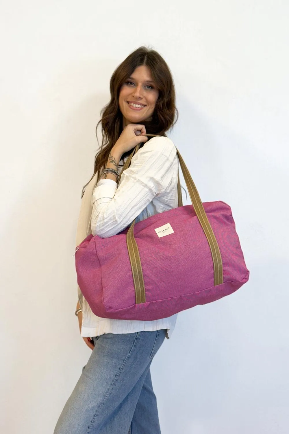 De La Mur Sport Lisboa treningsbag 49 cm rosa