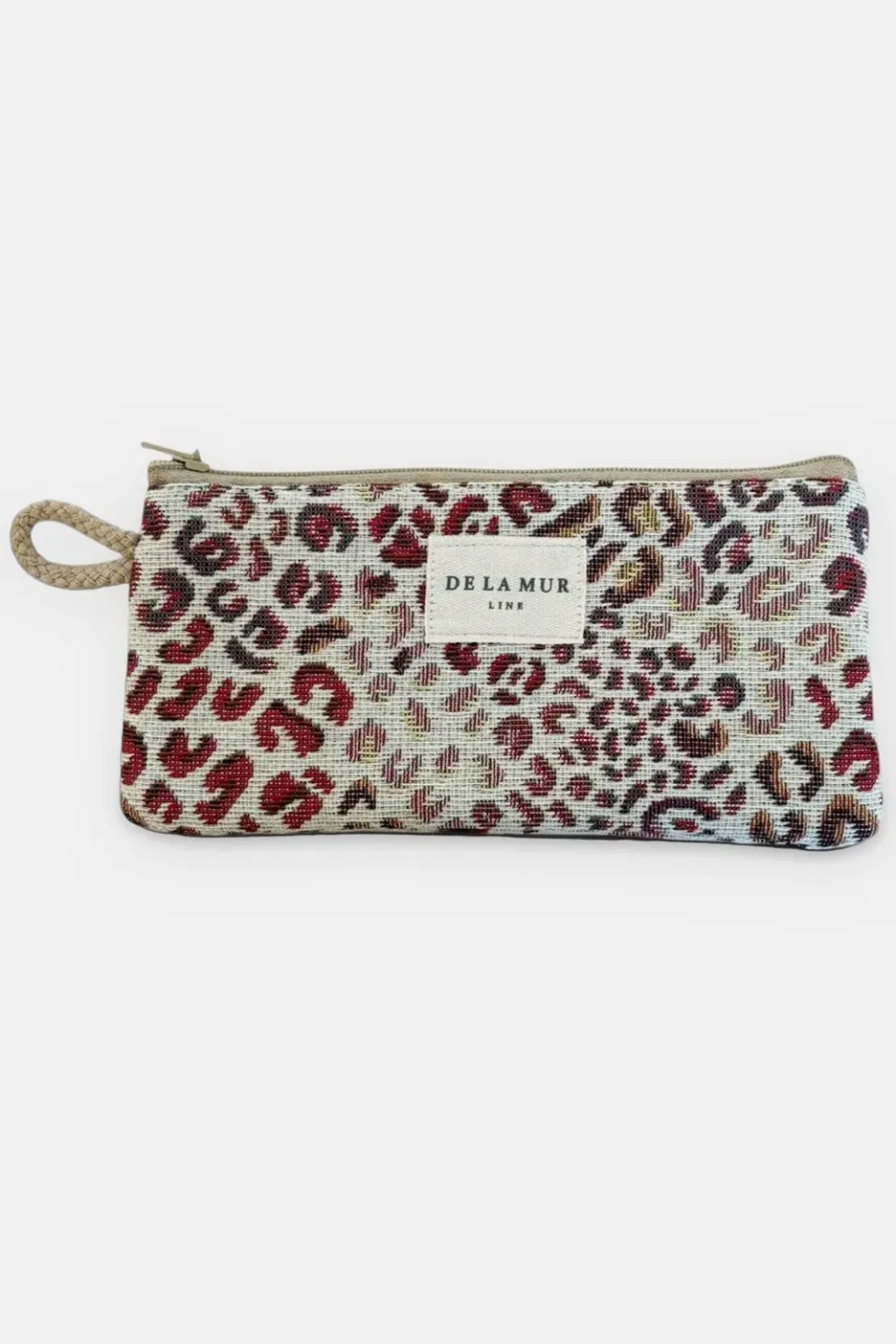 De La Mur Talco brilleetui leopard rosa