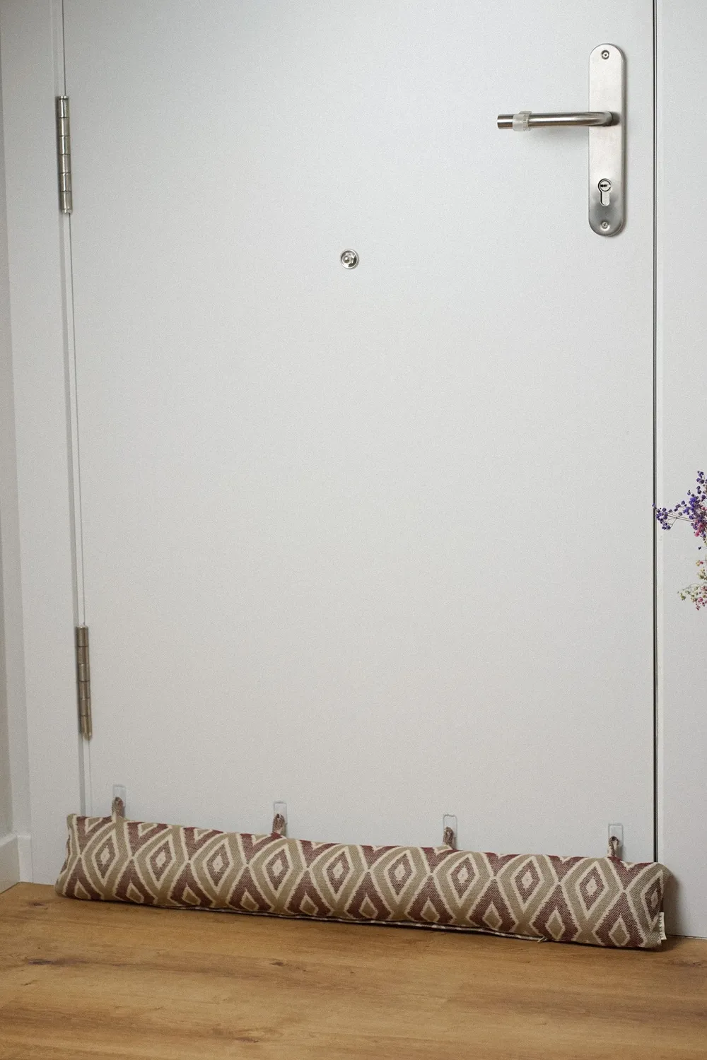 De La Mur Rani trekkstopper rød beige 86 cm