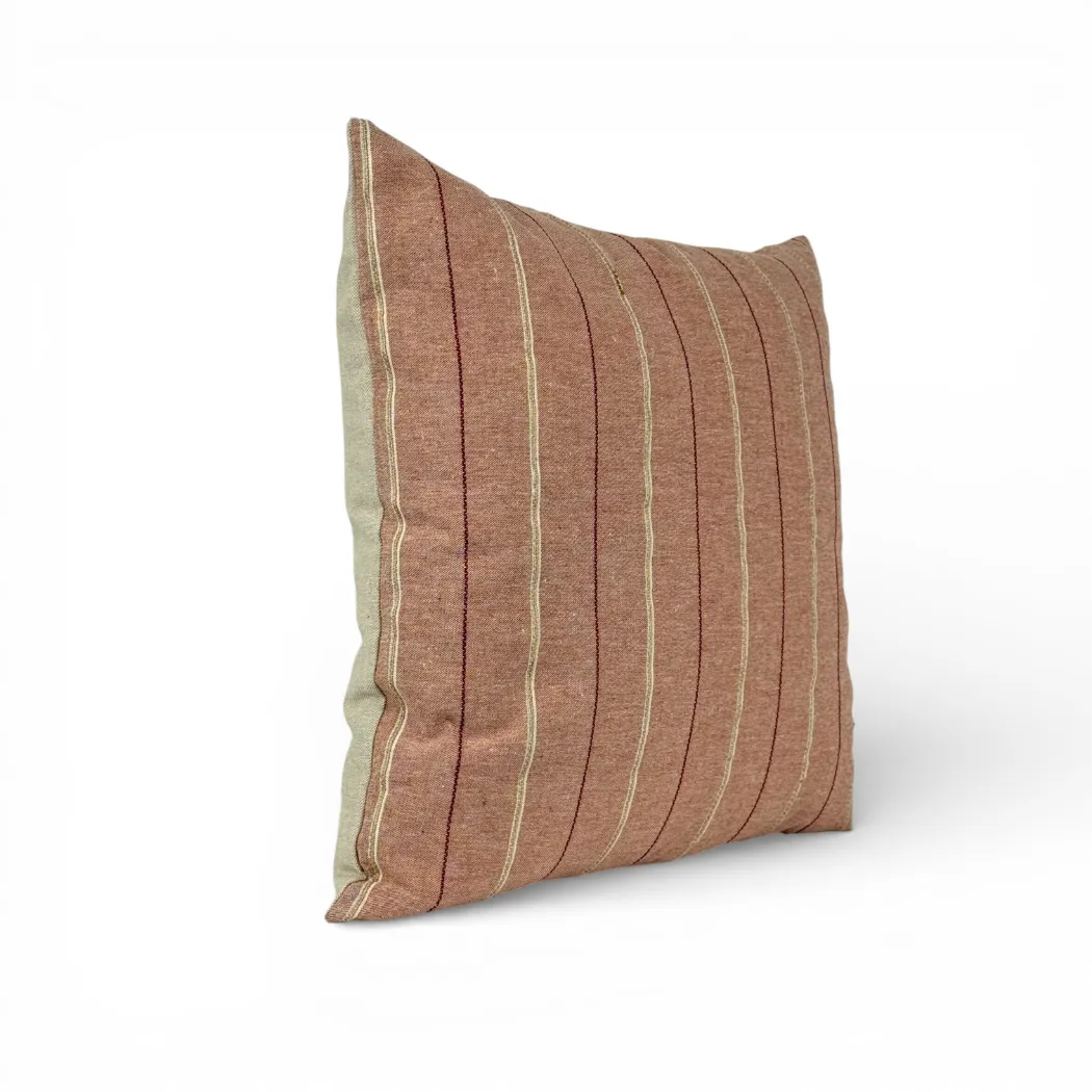 De La Mur Galea putetrekk stripet rosa 50x50 cm