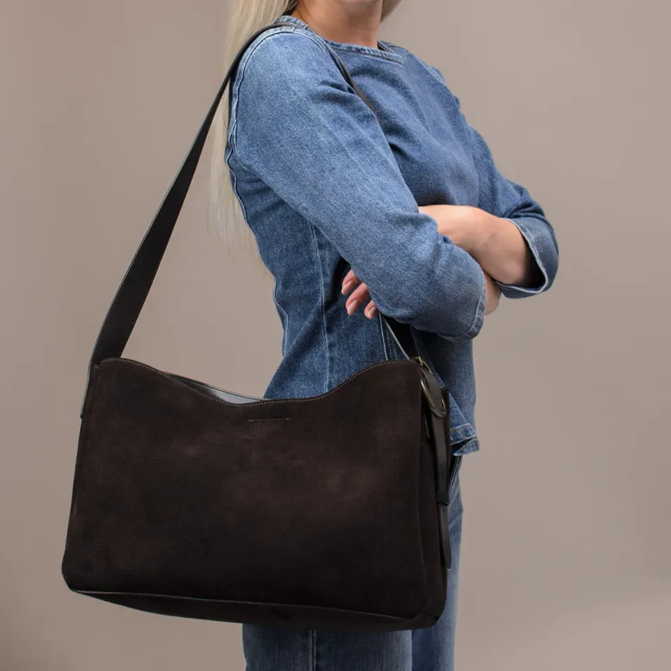 Latalia Novara Maxi veske espresso mocka