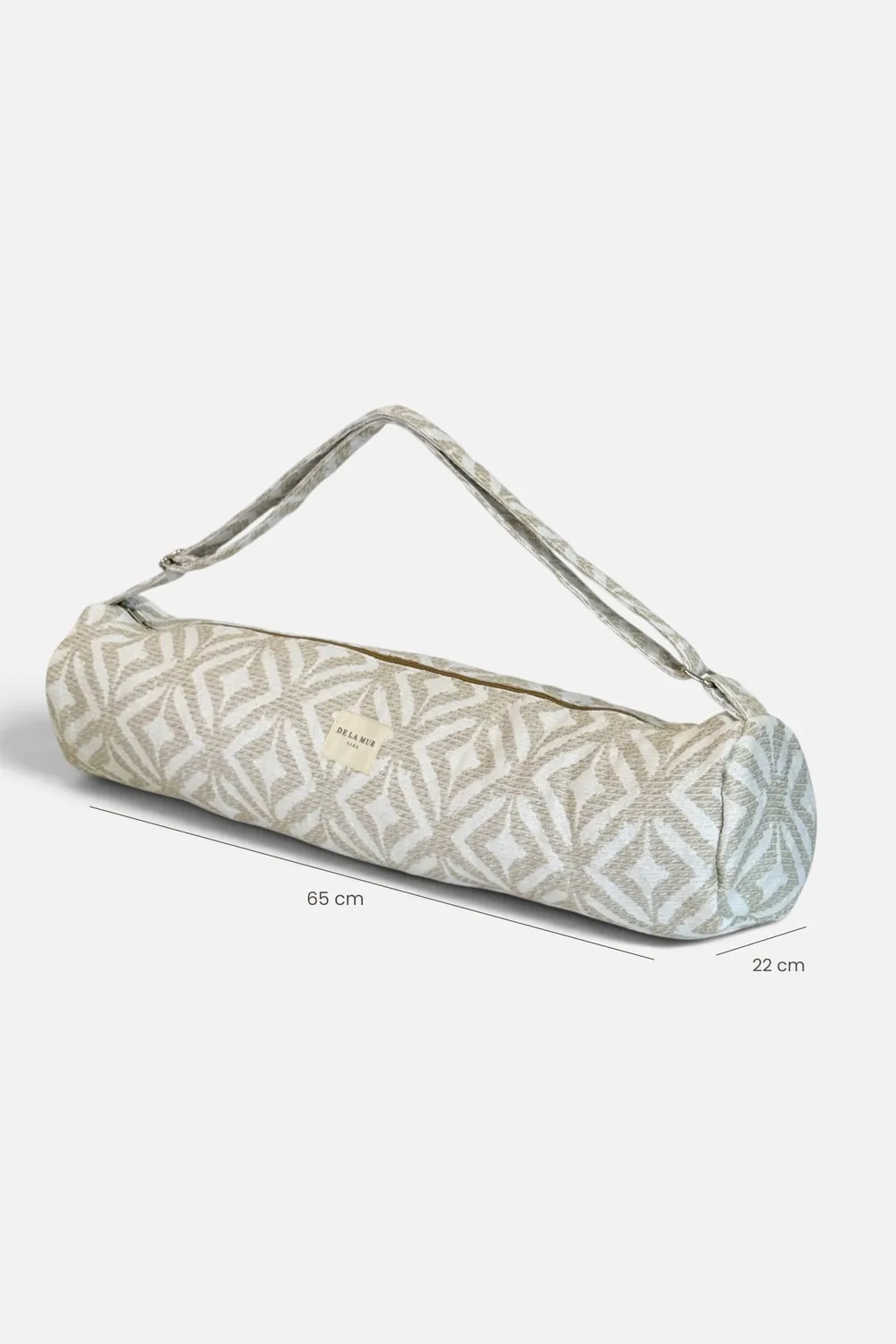 De La Mur Campo yogaveske beige 65x22 cm