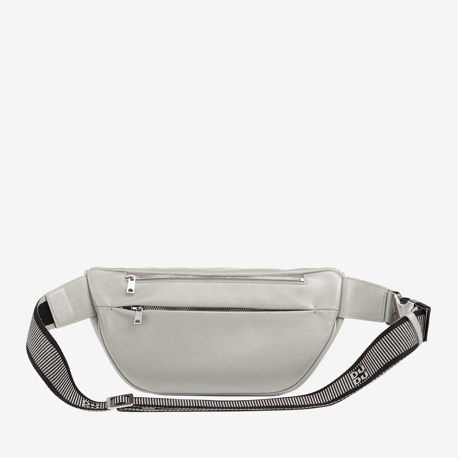 DuDubags Tenerife belteveske pearl ekte skinn