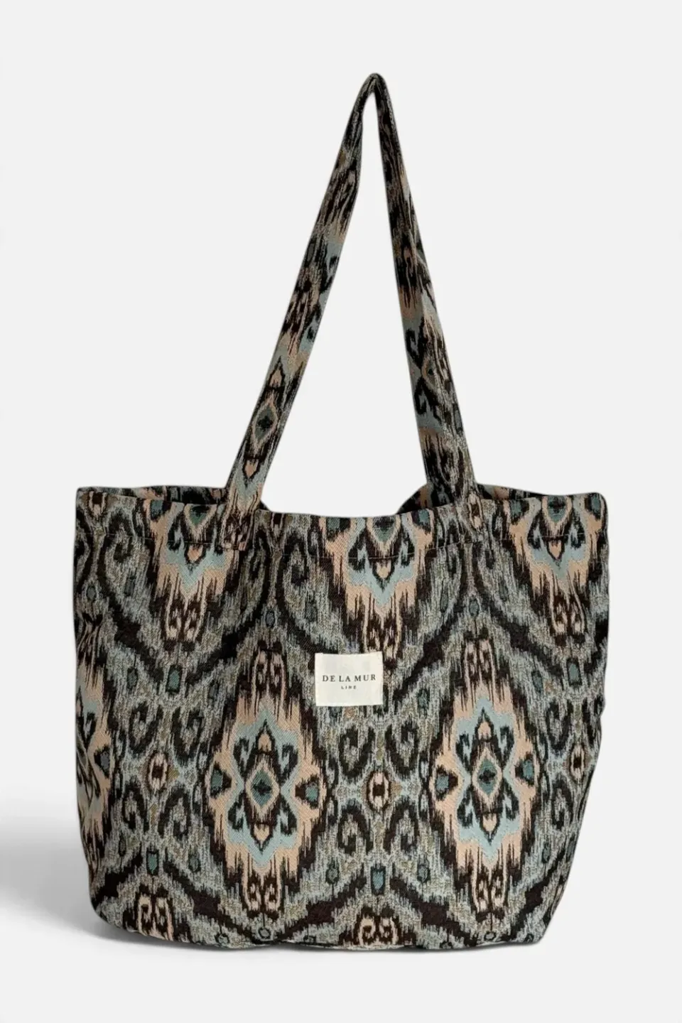 De La Mur Kave stor shopper 51x37x22 cm blå