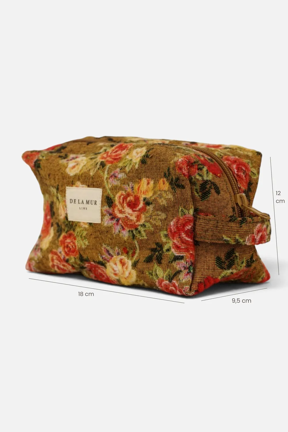 De La Mur Esme toalettmappe medium blomstret