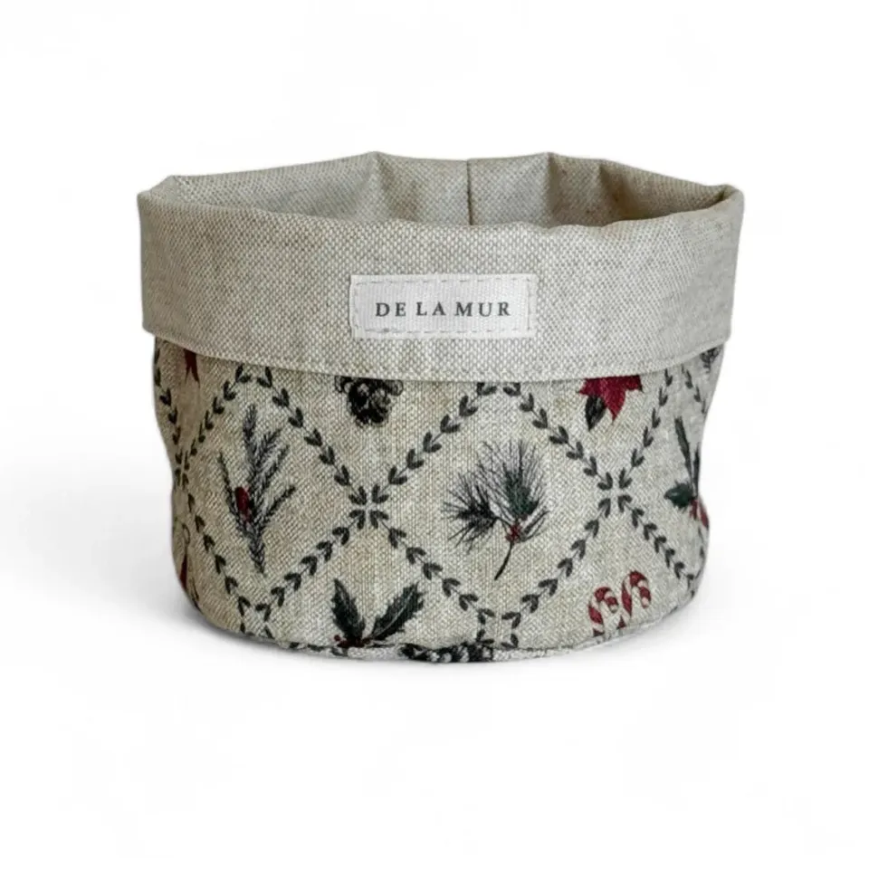 De La Mur Candle kurv liten 12 cm jul