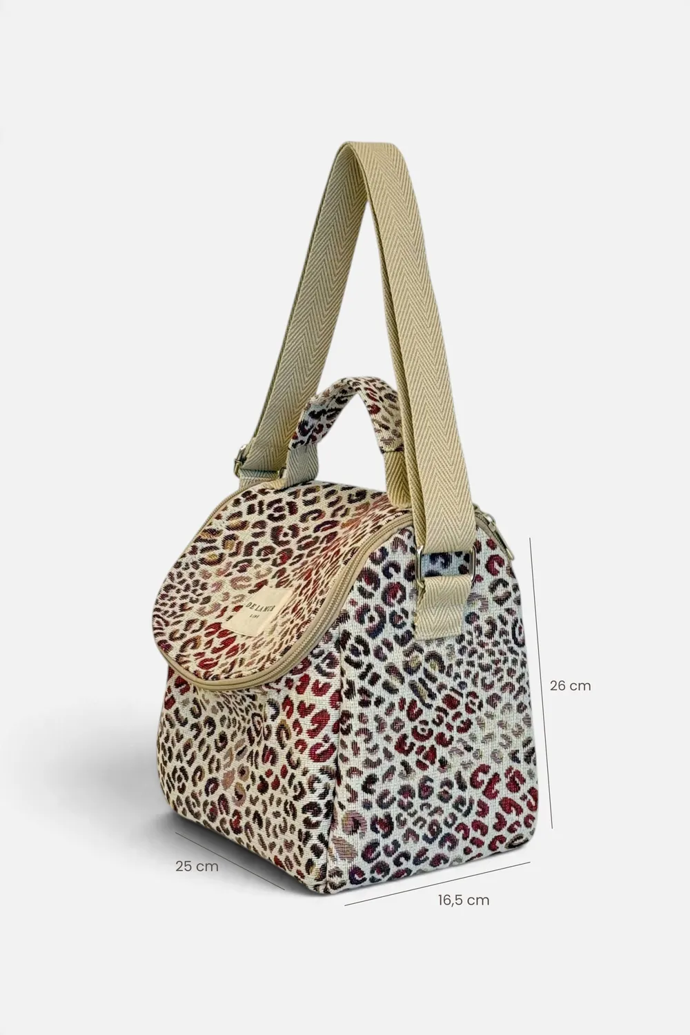De La Mur Lunch Talco kjølebag rosa 26x25x16,5 cm
