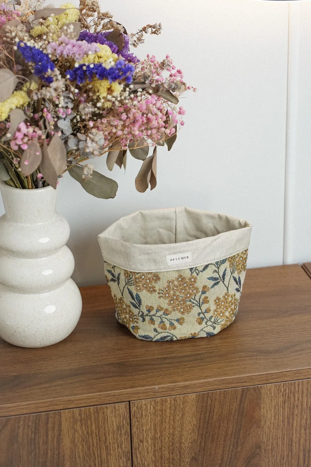 De La Mur Liri oppbevaringskurv medium blomstret