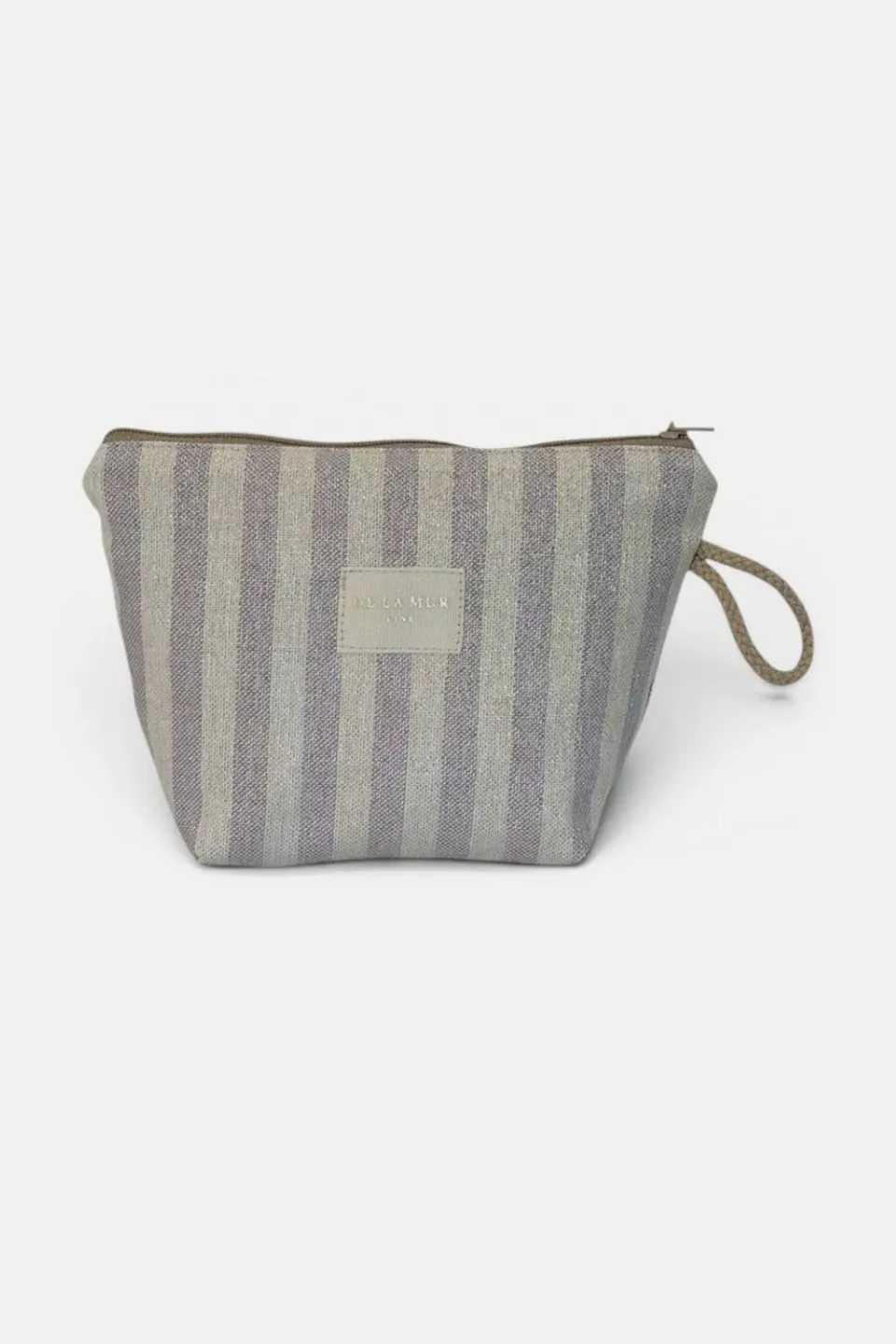 De La Mur Lulil toalettmappe 13x19x6 lilla striper