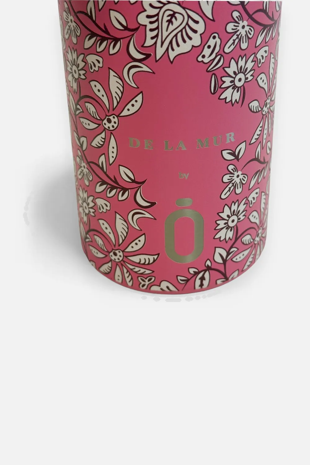 De La Mur Came termoflaske 0,6L rosa blomster stål