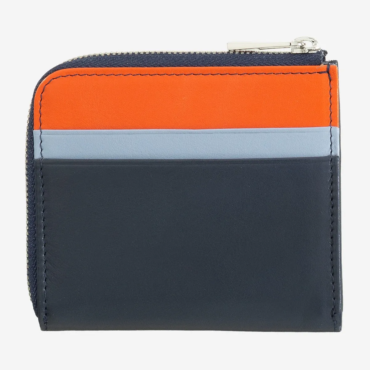 DuDubags Lombok lommebok svart skinn kompakt
