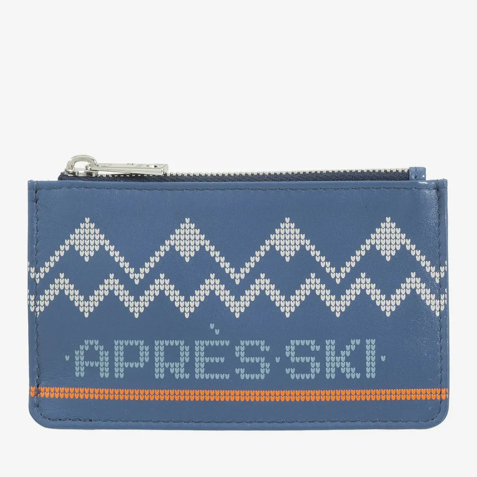 DuDubags Bali kortholder denimblå glidelås