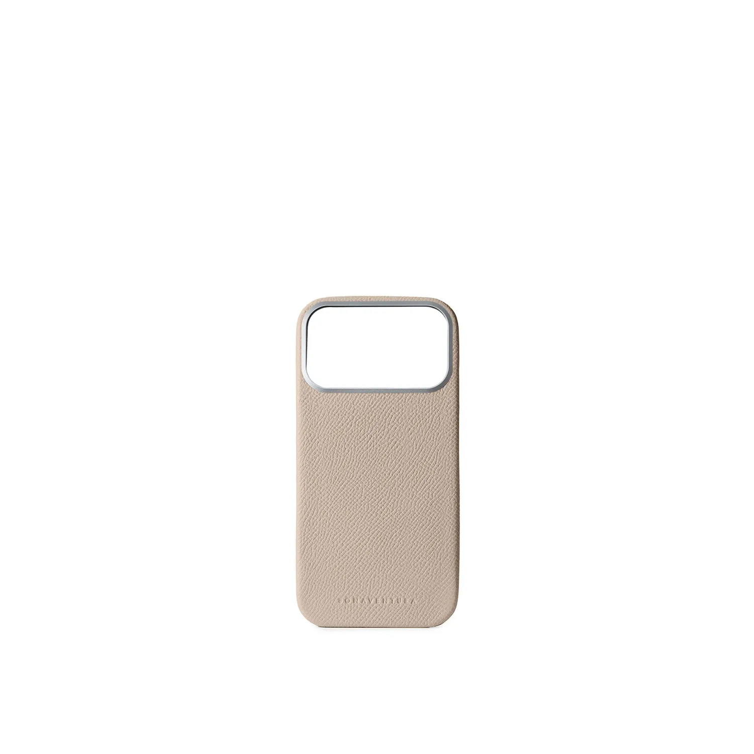 Bonaventura Nobile iPhone 18 Pro Max bakdeksel svart skinn