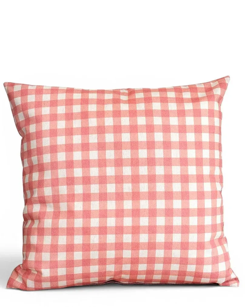 De La Mur Vic 3 putetrekk rosa rutete