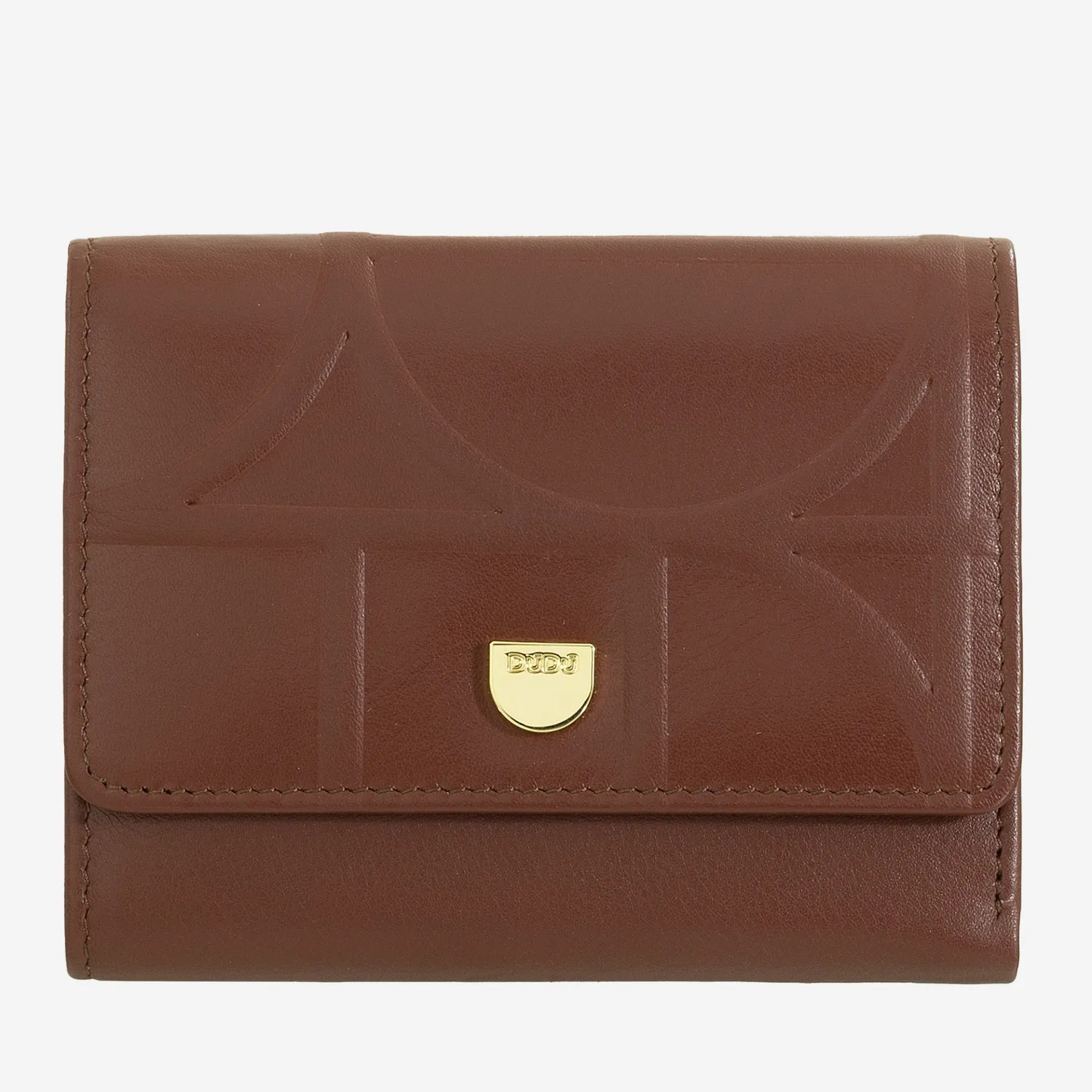 DuDubags Jerez lommebok dame lilla/oransje skinn