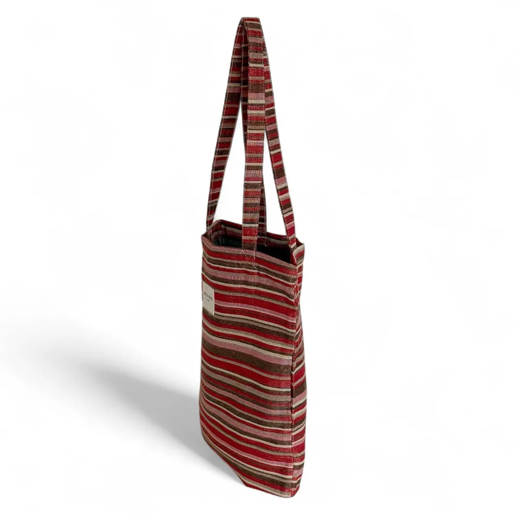 De La Mur Pita liten totebag stripete 34x37 cm