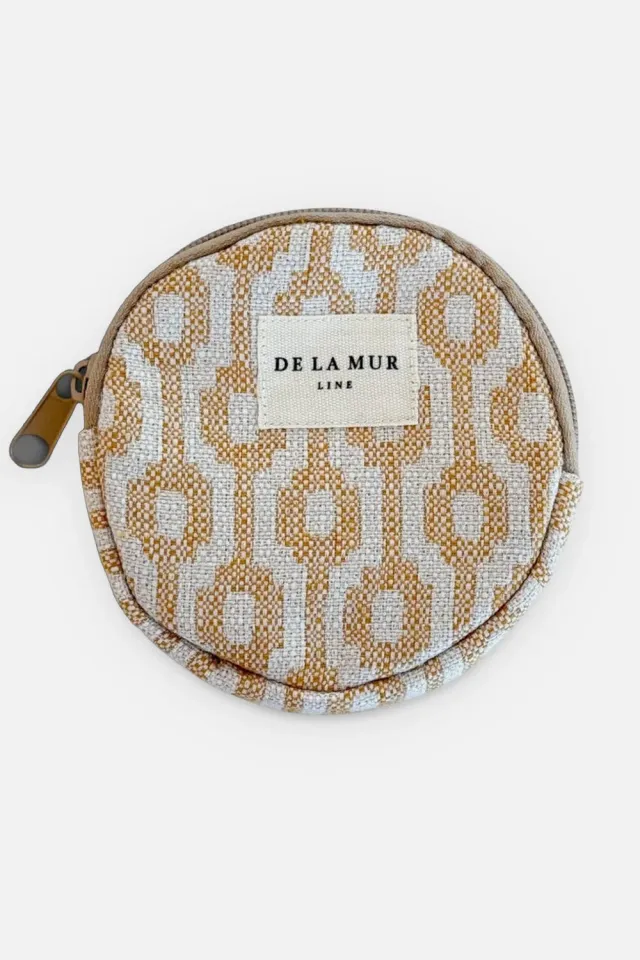 De La Mur Chipre myntpung rund beige