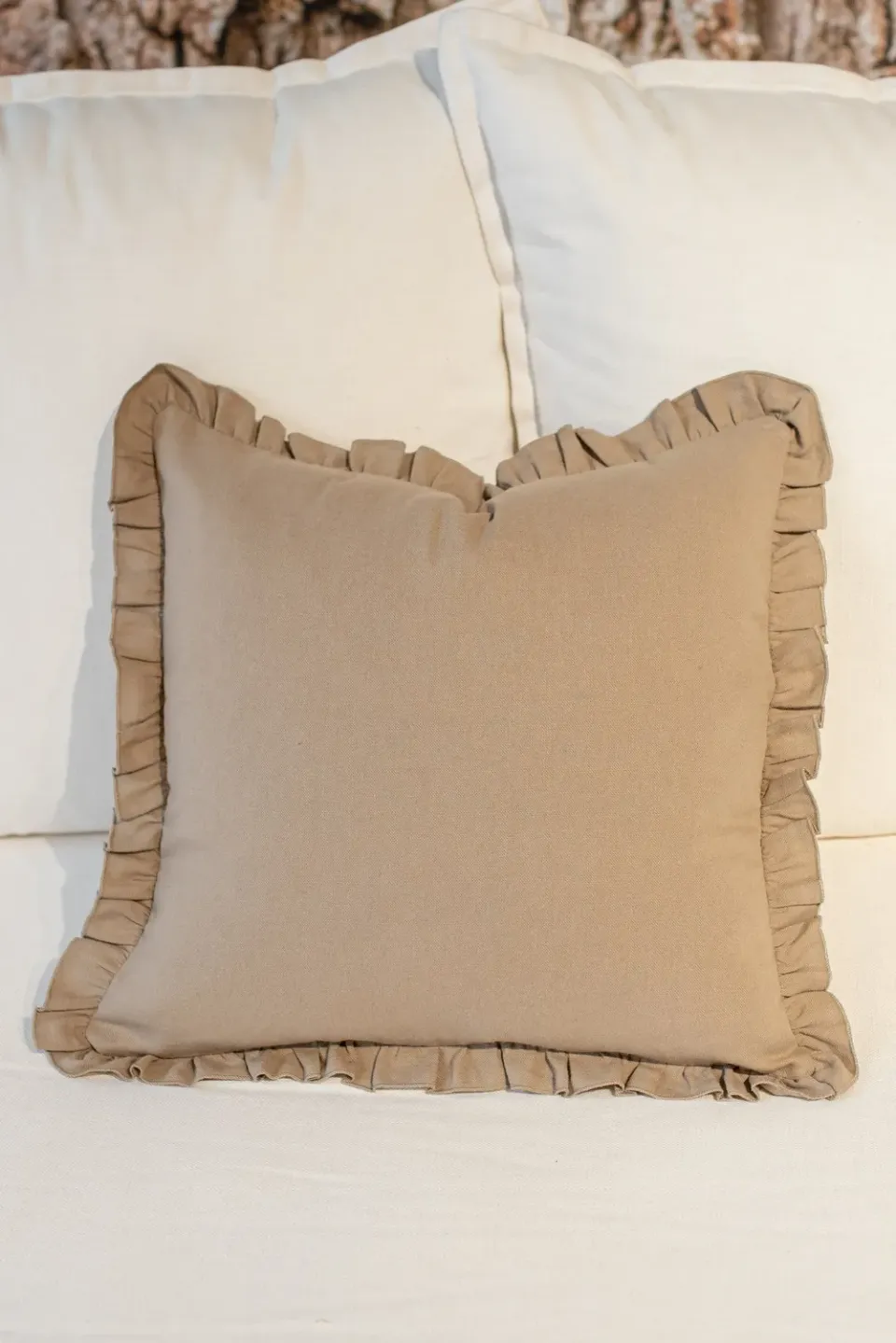 De La Mur Volantes Topo putetrekk taupe 45x45 cm