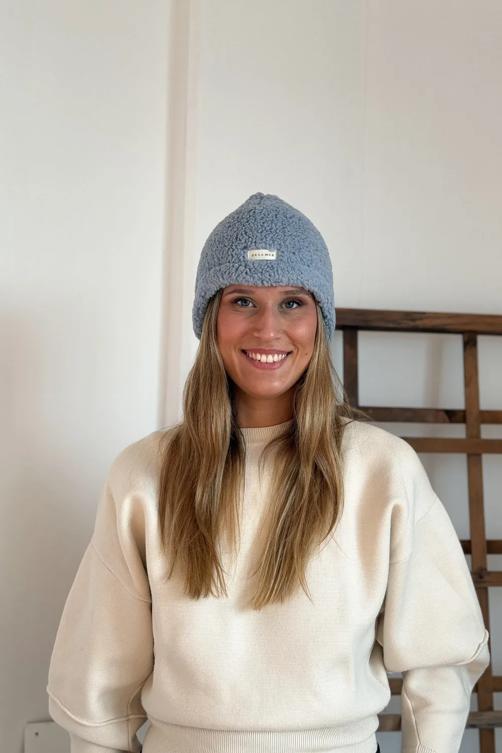 De La Mur Hotza lue lyseblå teddy