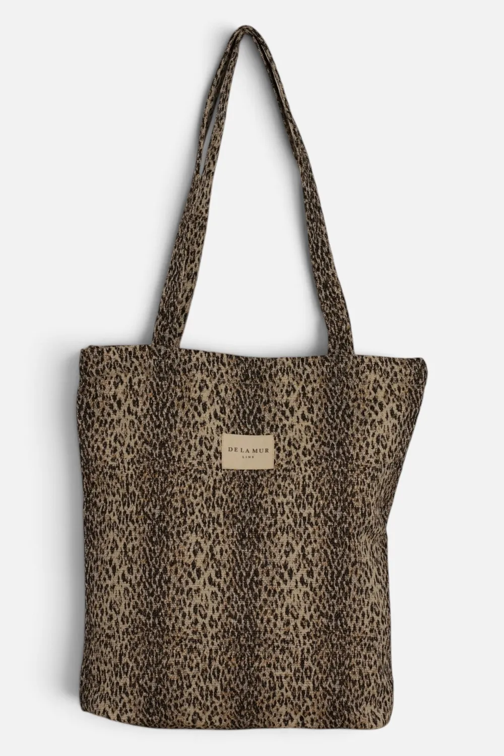 De La Mur Leo totebag 35 cm leopard glidelås