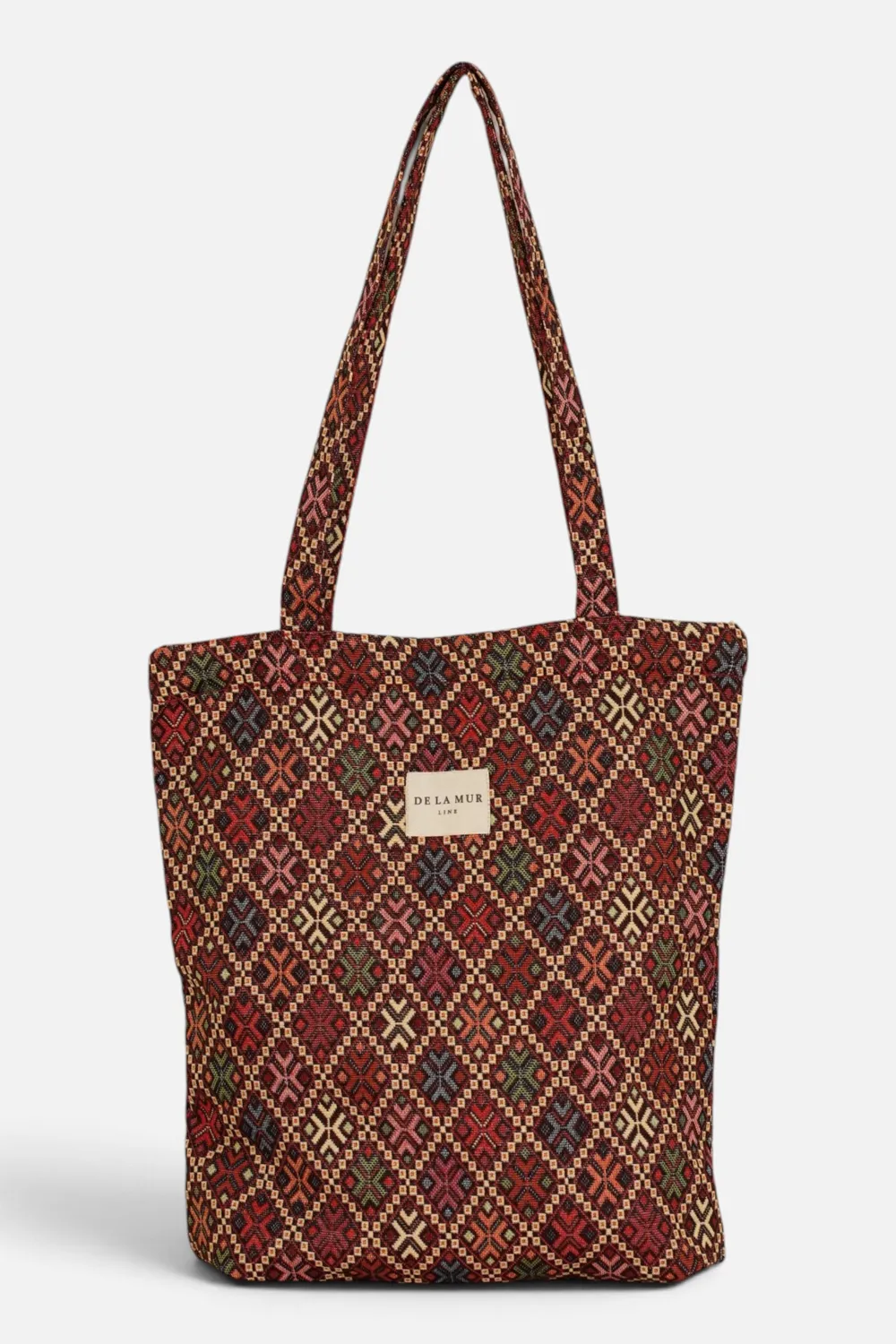 De La Mur Chic tote med glidelås flerfarget