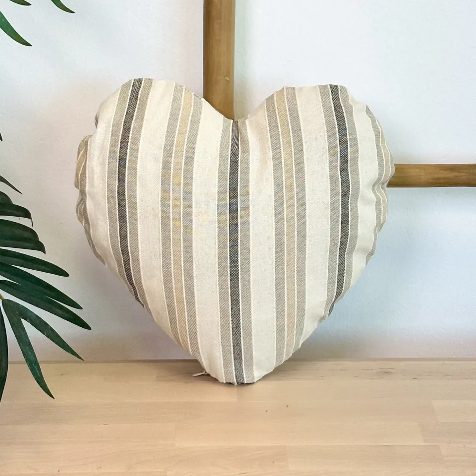 De La Mur Cuma Corazón pute stripet 33x33 cm
